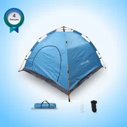 strauss 4 Person Automatic Camping Tent |Waterproof & Portable | Ideal for Picnic,Hiking Tent - For all age group-picture-14