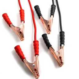 everglow Car Heavy Duty Auto Jumper Cable Battery Booster Wire Clamp Basics Jumper Cable 7 ft Battery Jumper Cable image 3