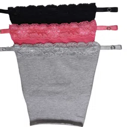 finesse Women Black, Pink, Grey Mock Camisole-picture-10