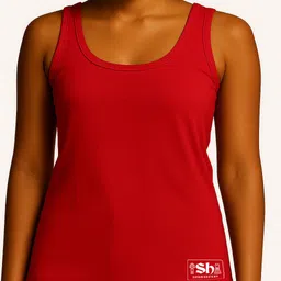 shyam hosiery Women Red Camisole image 4