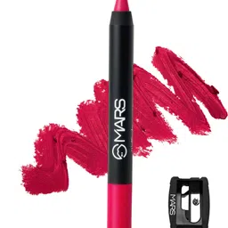 mars Won't Budge Won't Smudge Non Transfer Lip Crayon With Sharpner Lipstick-picture-23