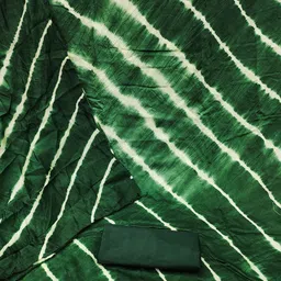 SHADOW & SAINING Striped Unstitched Dress Material image 4