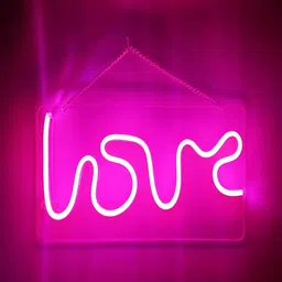 sifty creative Love Perfectly (W 12 x H 6) Acyrlic & Silicone LED Neon Light (Warm White) image 2