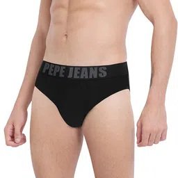 Pepe Jeans Men Pack Of 2 Cotton Basic Briefs image 2