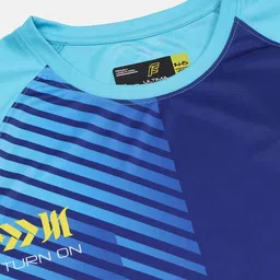 F&S Boys Typography Printed Raglan Sleeves Moisture Wicking T-shirt image 4