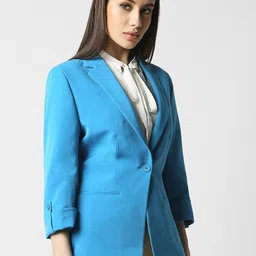 Van Heusen Woman Single Breasted Notched Lapel Formal Blazers image 3