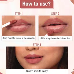 TNW the natural wash Matte Velvet Longstay Smudge-Proof Liquid Lipstick 5ml - Spicy Coral image 3