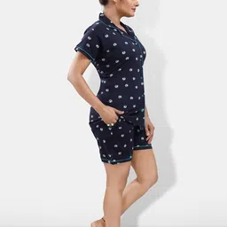 Be You Geometric Printed Night suit image 3