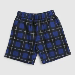 HERE&NOW Boys Checked Night Suit image 4