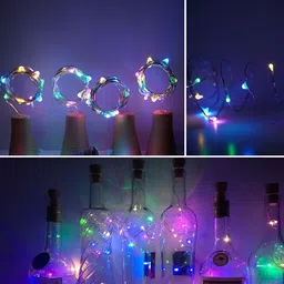 SPARK WORLD Pink & Blue 10 Pieces LED String Lights image 5