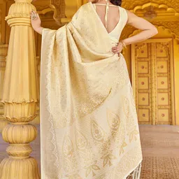 KALINI Ethnic Motifs Woven Design Zari Saree image 3