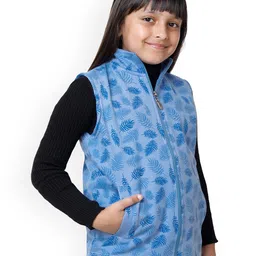 BAESD Girls Pack Of 2 Floral Lightweight Open Front Jacket image 3