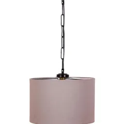 Devansh Grey Drum Hanging Lamp image 3