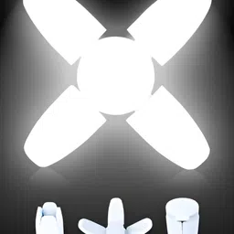 SPARK WORLD White Contemporary Spherical Ceiling Lamp image 2