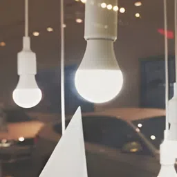 SPARK WORLD White 8 Pieces Quirky Ceiling Lamps image 2