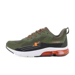 Sparx Men Olive Green Mesh Running Non-Marking Shoes image 3