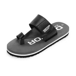 DOCTOR EXTRA SOFT Men Printed Orthopedic Diabetic Thong Flip-Flops image 3