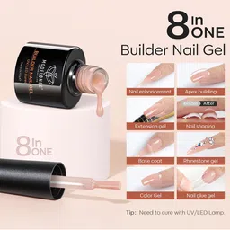 Modelones 8-In-1 Builder Nail UV LED Long Lasting Gel Nail Polish 7ml - Shade 033 image 3