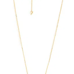 MINUTIAE Women Gold-Plated Stones-Studded Necklace With Chain image 3