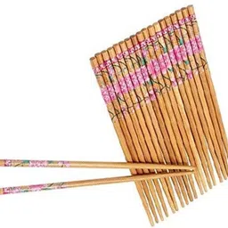 wanzhow Eating, Training, Decorative, Cooking, Chewing Wooden Chinese, Japanese, Korean, Vietnamese Chopstick-picture-24