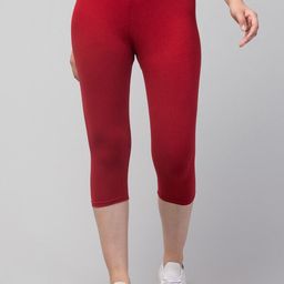 hirrux SBT-002 Women Maroon Capri-picture-42