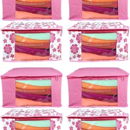 CHAMPARAN Non Woven Garment Covers/ Storage Organizers/Saree Covers Cotton Laundry Bag-picture-15