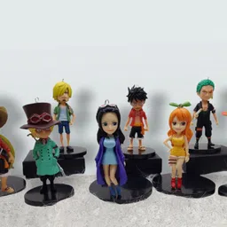 gt gala time One Piece Set of 8 Figures Limited Edition for Car Dashboard, Etc Merchandise-picture-22