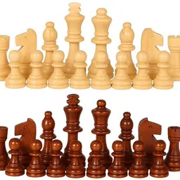 kr Chess Set of 32 Plastic Chess Pieces 10 cm Chess Board-picture-13