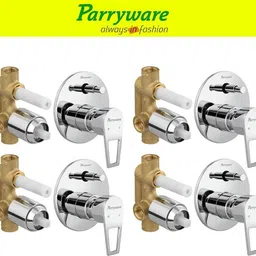 parryware Espirion concealed Diverter Body with Concealed Upper Part set of 4 pic 369 Faucet Set-picture-12