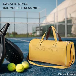 nautica 20 L Gym Duffel Bag - NADF3045YLW - Yellow image 4