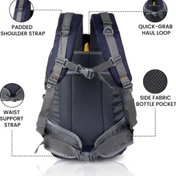 monvelli Large 45 L Laptop Backpack Smart Tracker image 3