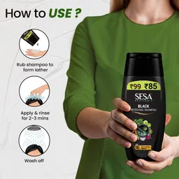 sesa Ayurvedic Shampoo for Hair Fall Control With 17 Natural Herbs image 4