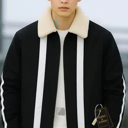 jammy & kammo Men Striped Casual Jacket-picture-10