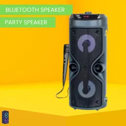 GUGGU 4210 (WIRELESS BLUETOOTH TOWER SPEAKER) Stereo Sound Quality With wired MicI244 30 W Bluetooth Tower Speaker-picture-28