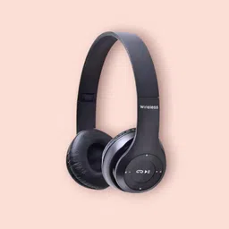 Portable Folding Wireless with Titanium Bass Shell_3K Bluetooth & Wired Headset-image-53