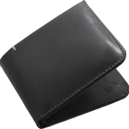 ree cope Men Black Genuine Leather RFID Wallet - Regular Size image 1