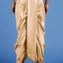 here&now x sanwara Sanwara Men Embroidered Art Silk Dhotis image 3