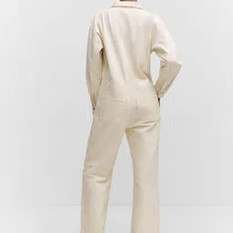 MANGO Pure Cotton Basic Jumpsuit image 2