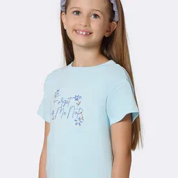 Van Heusen Girls Printed Cotton T-Shirt image 2