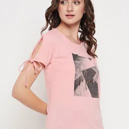 Cantabil Graphic Printed Regular Fit T-shirt image 5