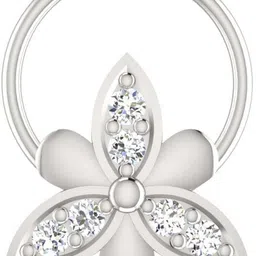 avsar Anya 18kt Diamond White Gold Nose Wire-picture-34