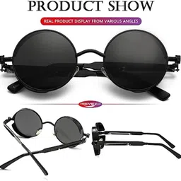 supreno UV Protection, Polarized, Polarized Round Sunglasses (52) image 4