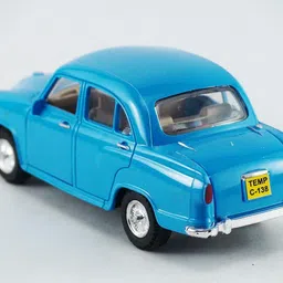 zokato Toys Classic of Ambassador Car (( Blue Color) image 4