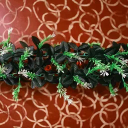 kingstyle impex Artificial Flowers Home Decoration Vine & Creepers Plant Wall Hanging Chain G842 Multicolor Rose Artificial Flower image 2
