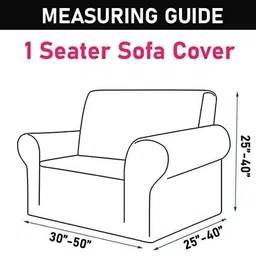 krishyam Polyester 3+1+1 Seater Sofa Floral Cover image 4