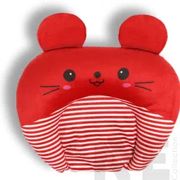 wearaxe Polyester Fibre Baby Pillow Pack of 1 Animals Baby Neck Pillow image 5