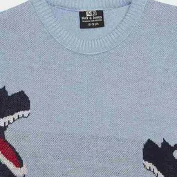 nick & jones Boys Graphic Pattern Sweater image 3