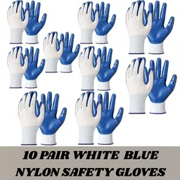 hy-savio 10PairIndustrial Hand Gloves Gardening Work ,Cut-resistant Working Gloves Nylon Safety Gloves-picture-13