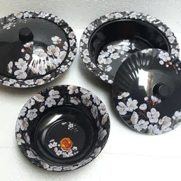 radhe crockery Pack of 44 Melamin Dinner Set image 3