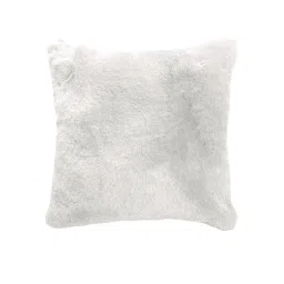 luxe home international White Solids 170 TC Polyester 2 Cushion Cover image 2